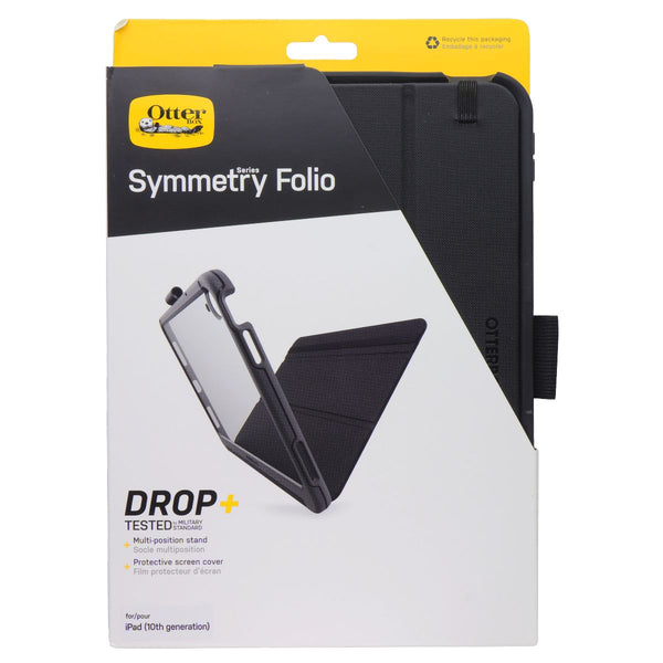 OtterBox Symmetry Series Folio for Apple iPad (10th gen) - Black
