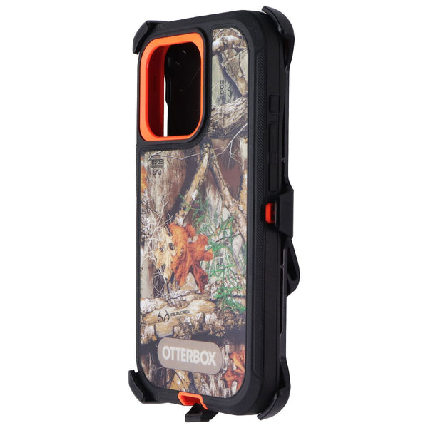 OtterBox Defender Pro Case + Holster for iPhone 15 Pro - Realtree Blaze Edge