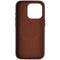 OtterBox Symmetry Cactus Leather Case for MagSafe for iPhone 15 Pro - Brown