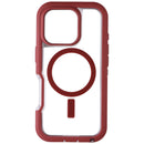 OtterBox Defender Pro XT MagSafe Case for iPhone 16 Pro - Brick Red/Clear