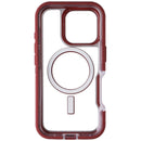 OtterBox Defender Pro XT MagSafe Case for iPhone 16 Pro - Brick Red/Clear