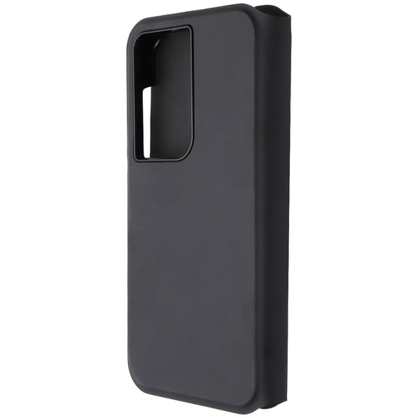 OtterBox Strada Via Folio Case for Samsung Galaxy S21 Ultra 5G - Black Night