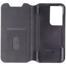 OtterBox Strada Via Folio Case for Samsung Galaxy S21 Ultra 5G - Black Night