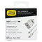 OtterBox 18W  Wall Charger + Lightning 8-pin to USB-C Cable - White (AU Plug)