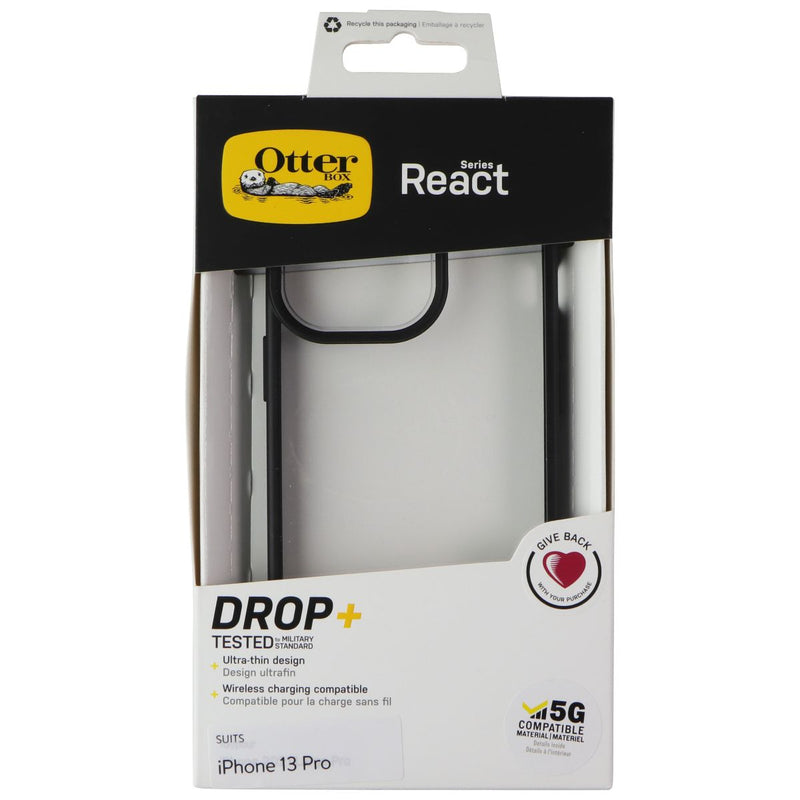 OtterBox React Series Case for Apple iPhone 13 Pro - Clear / Black