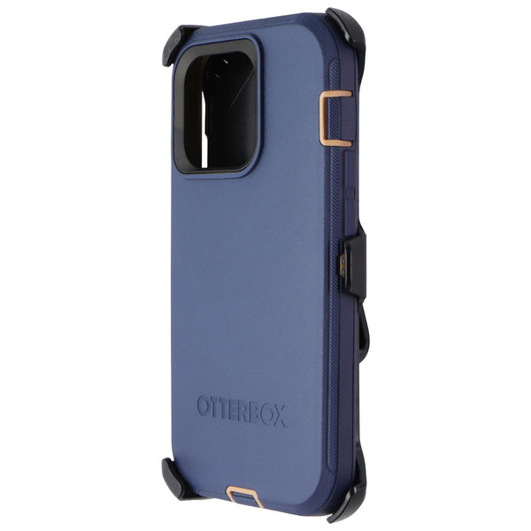 OtterBox Defender Series Case & Holster for iPhone 14 Pro - Blue Suede Shoes