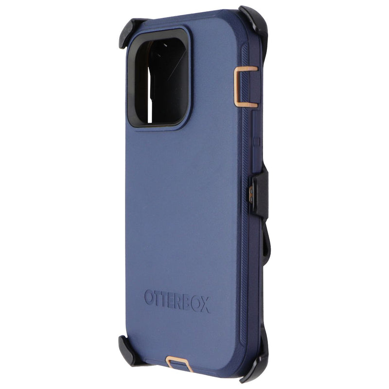 OtterBox Defender Series Case & Holster for iPhone 14 Pro - Blue Suede Shoes