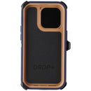 OtterBox Defender Series Case & Holster for iPhone 14 Pro - Blue Suede Shoes