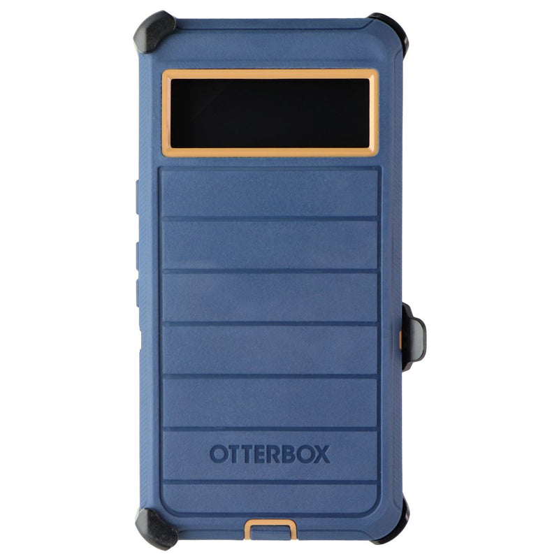 OtterBox Defender Pro Case & Holster for Google Pixel 7 - Blue Suede Shoes