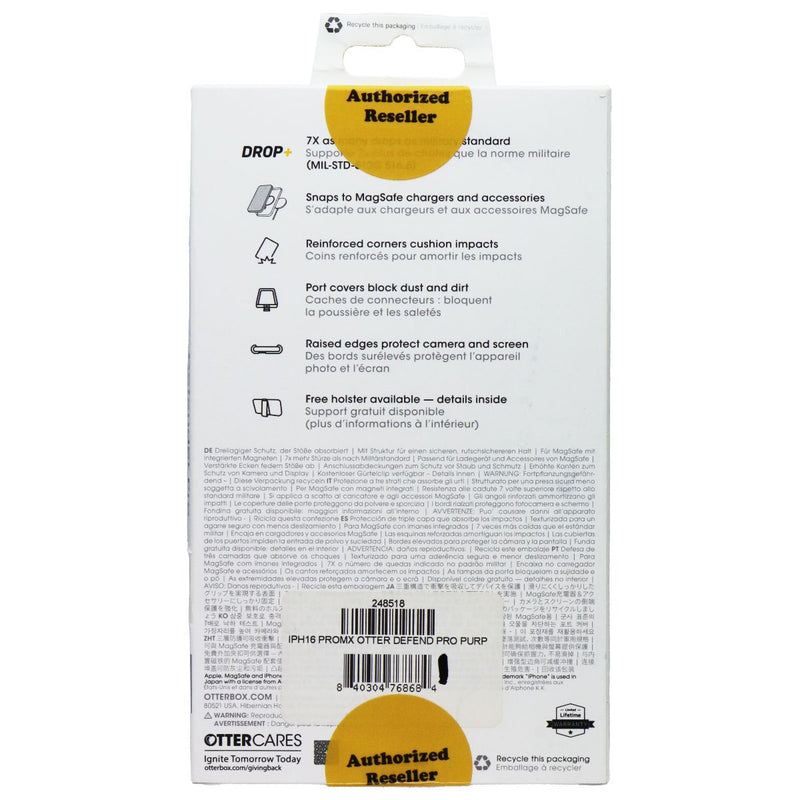 OtterBox Defender Pro Case w/ MagSafe for Apple iPhone 16 Pro Max - Denver Dusk