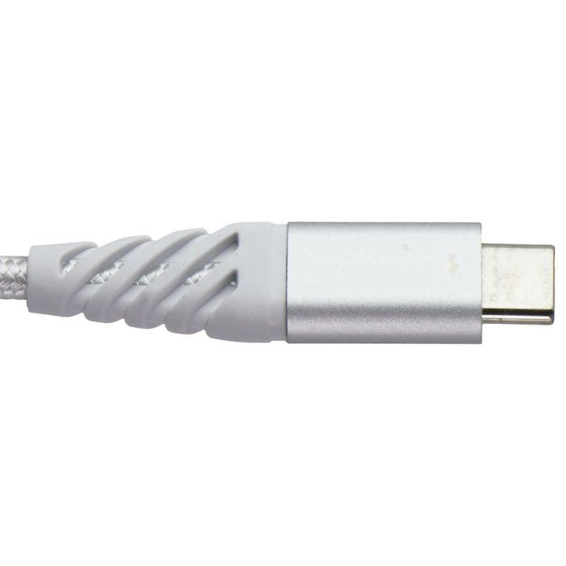 OtterBox (2m/6.6ft) Premium USB-A to USB-C Braided Charge Cable - Cloud White