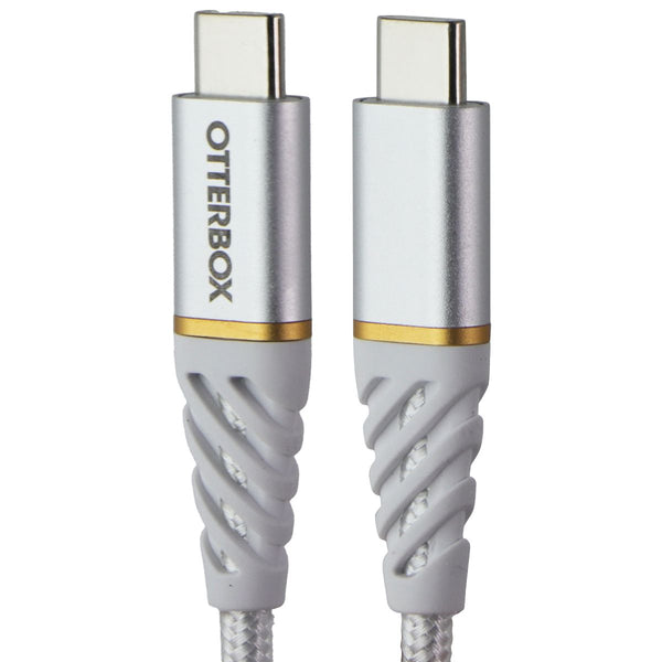 OtterBox (2m/6.6FT) Fast Charge Braided USB-C to USB-C Cable - White