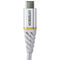 OtterBox (2m/6.6FT) Fast Charge Braided USB-C to USB-C Cable - White