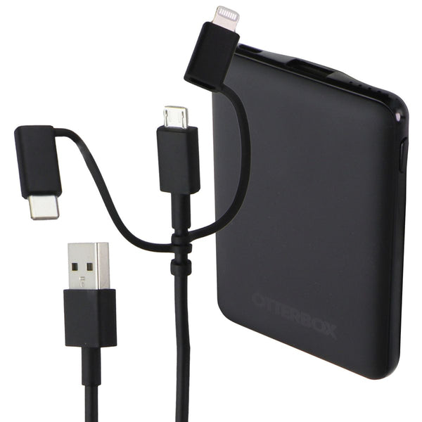 OtterBox Portable Charging MFi Kit with PowerBank and Multi Cable - Black
