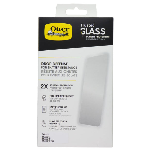 OtterBox Trusted Glass Screen Protector for Apple iPhone 14/13/13 Pro