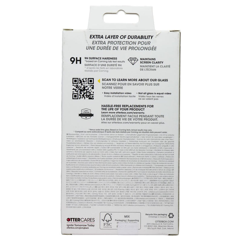 OtterBox Trusted Glass Screen Protector for Apple iPhone 14/13/13 Pro
