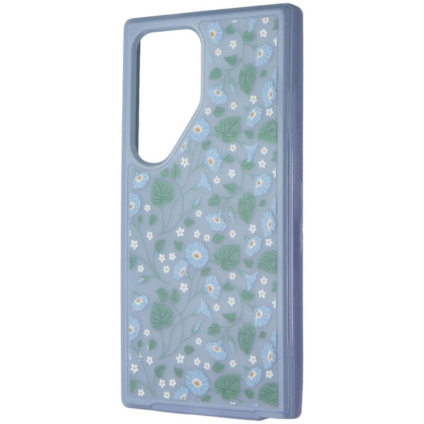 OtterBox Symmetry Series Case for Samsung Galaxy S24 Ultra - Dawn Floral (Blue)