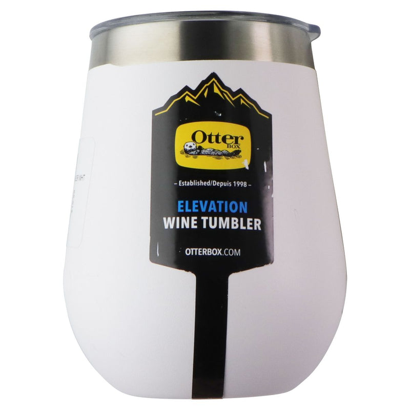 OtterBox Elevation Wine Tumbler with Lid (10 oz) - Ice Cap (White)