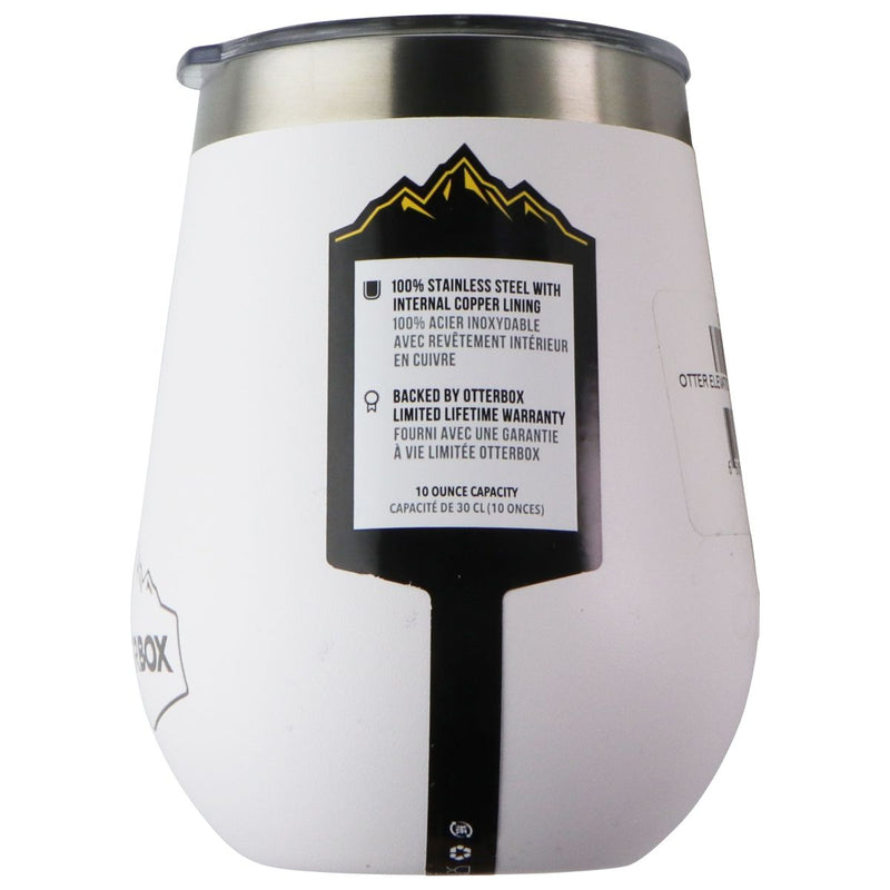 OtterBox Elevation Wine Tumbler with Lid (10 oz) - Ice Cap (White)