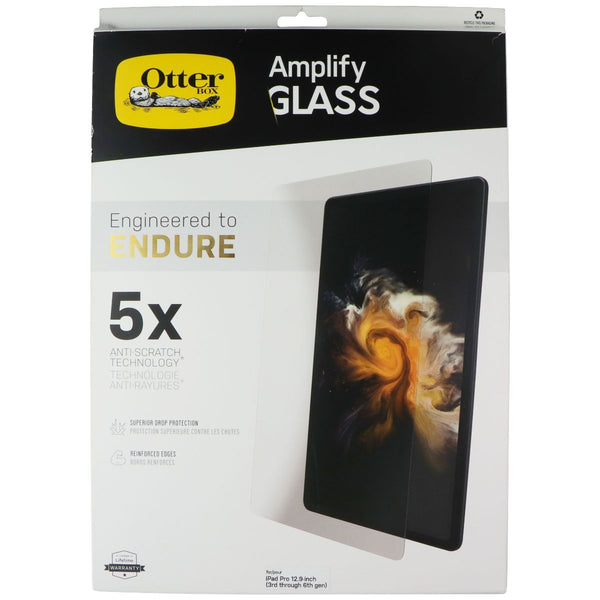 OtterBox Amplify Glass Screen Protector for iPad Pro (12.9-inch) 3rd-6th Gen