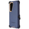 OtterBox Defender Series Case & Holster for Samsung Galaxy S23 Blue Suede Shoes