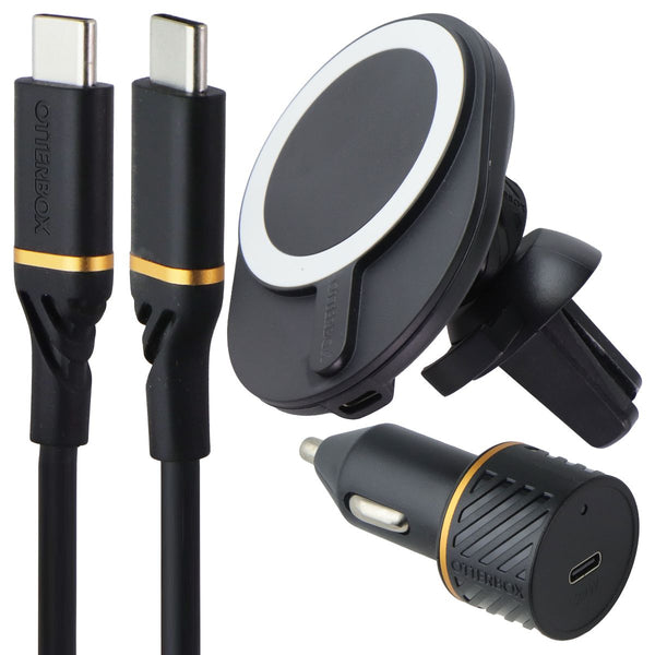 OtterBox Wireless Charger Vent Mount 2.0 for MagSafe (78-81162) - Black