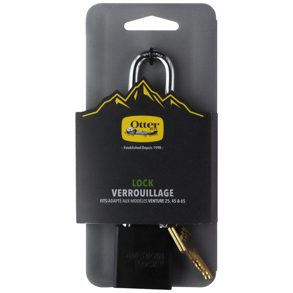 OtterBox American Lock Padlock for Venture Coolers - Black/Stainless Steel