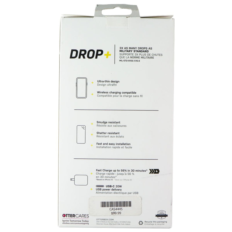 OtterBox Protection + Power Kit Case Bundle for Apple iPhone 13 - Clear