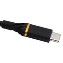 OtterBox (2-Meter/6.6-Foot) Fast Charge USB-C to USB-C Cable - Black Shimmer