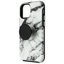 OtterBox + Pop Symmetry Series Case for Apple iPhone 12/12 Pro - White Marble