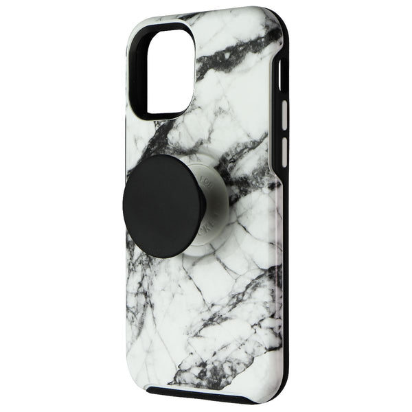 OtterBox + Pop Symmetry Series Case for Apple iPhone 12/12 Pro - White Marble