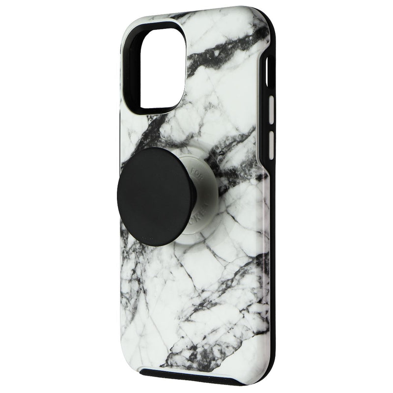 OtterBox + Pop Symmetry Series Case for Apple iPhone 12/12 Pro - White Marble