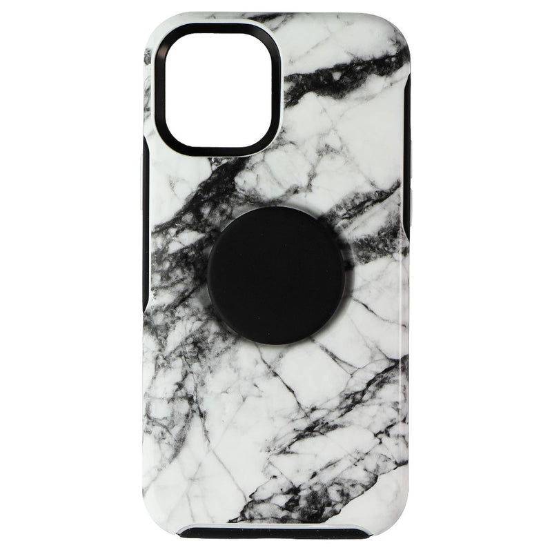 OtterBox + Pop Symmetry Series Case for Apple iPhone 12/12 Pro - White Marble