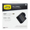OtterBox 30W Fast Charge USB-A + USB-C Wall Adapter - Black (AU Plug Only)