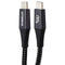 OtterBox Premium Pro 2m/6.6-ft Fast Charge USB-C to USB-C Braided Cable - Black
