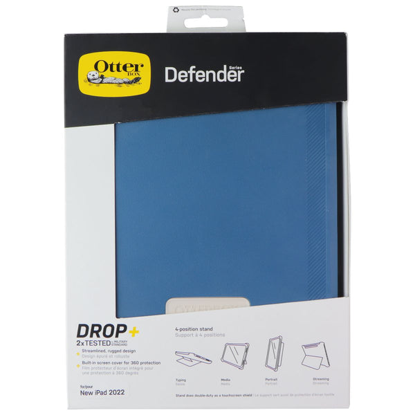 OtterBox Defender Series Case for Apple iPad 10.9 (10th Gen) - Baja Beach (Blue)
