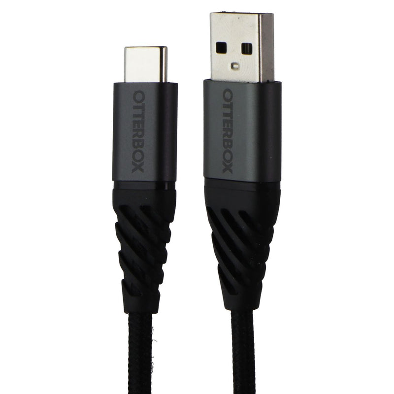 OtterBox (1m/3.3-Ft) Premium USB-C to USB-A Braided Charge/Sync Cable - Black