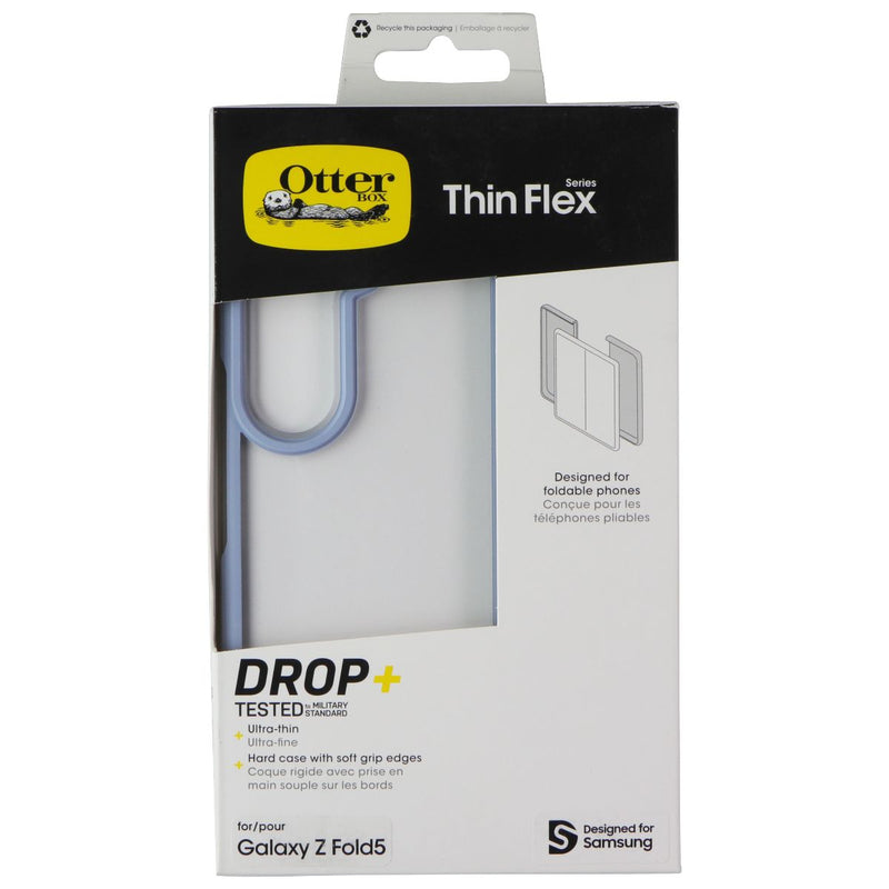OtterBox Thin Flex Series Case for Samsung Galaxy Z Fold5 - Light Blue/Clear