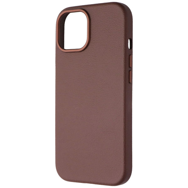 OtterBox Symmetry Cactus Leather Case for MagSafe for Apple iPhone 15 - Brown