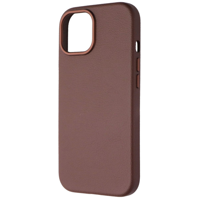 OtterBox Symmetry Cactus Leather Case for MagSafe for Apple iPhone 15 - Brown
