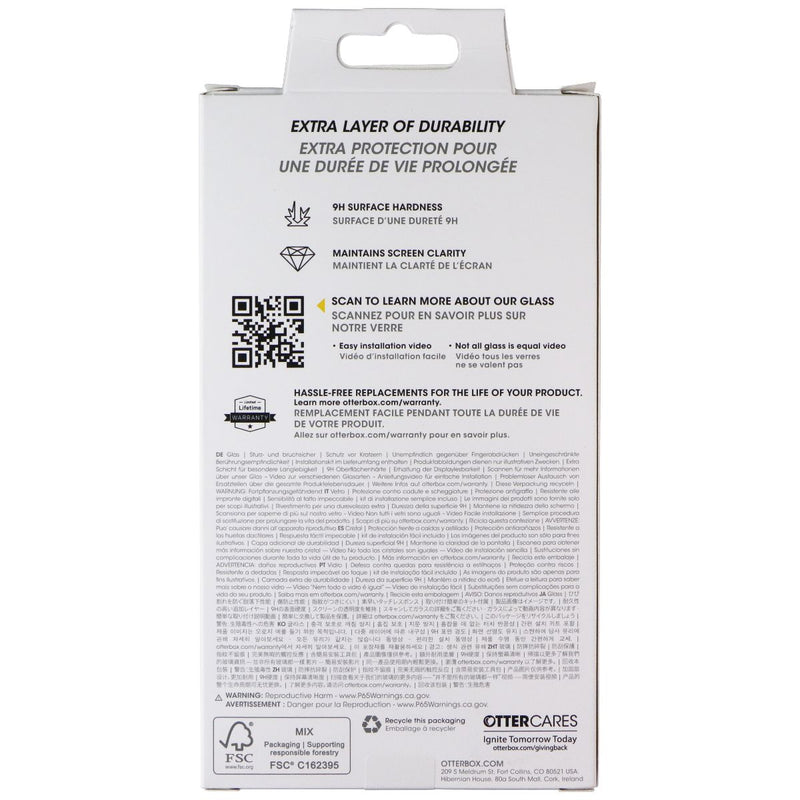 OtterBox Glass Screen Protector for Apple iPhone 16 Pro