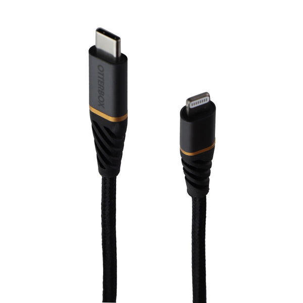OtterBox MFI (1m/3.3ft) FastCharge 8-Pin Lightning to USB-C Braided Cable - Blk