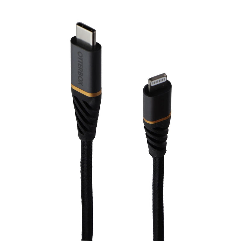 OtterBox MFI (1m/3.3ft) FastCharge 8-Pin Lightning to USB-C Braided Cable - Blk