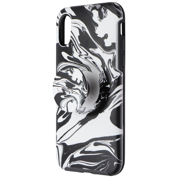 Otter + Pop Symmetry Series Case for Apple iPhone X / Xs - Mono Swirl