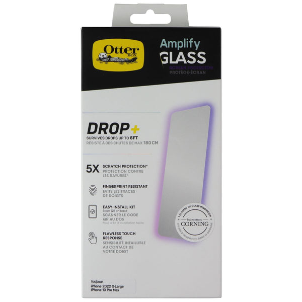OtterBox Amplify Glass Screen Protector for Apple iPhone 14 Plus/13 Pro Max