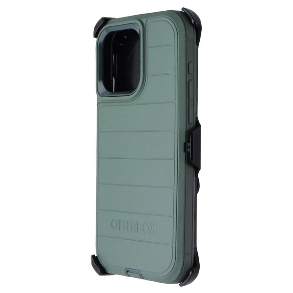 OtterBox Defender Pro Case and Holster for iPhone 15 Pro Max - Forest Green