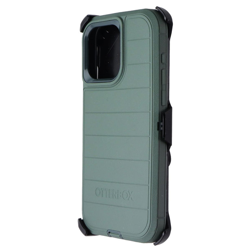 OtterBox Defender Pro Case and Holster for iPhone 15 Pro Max - Forest Green