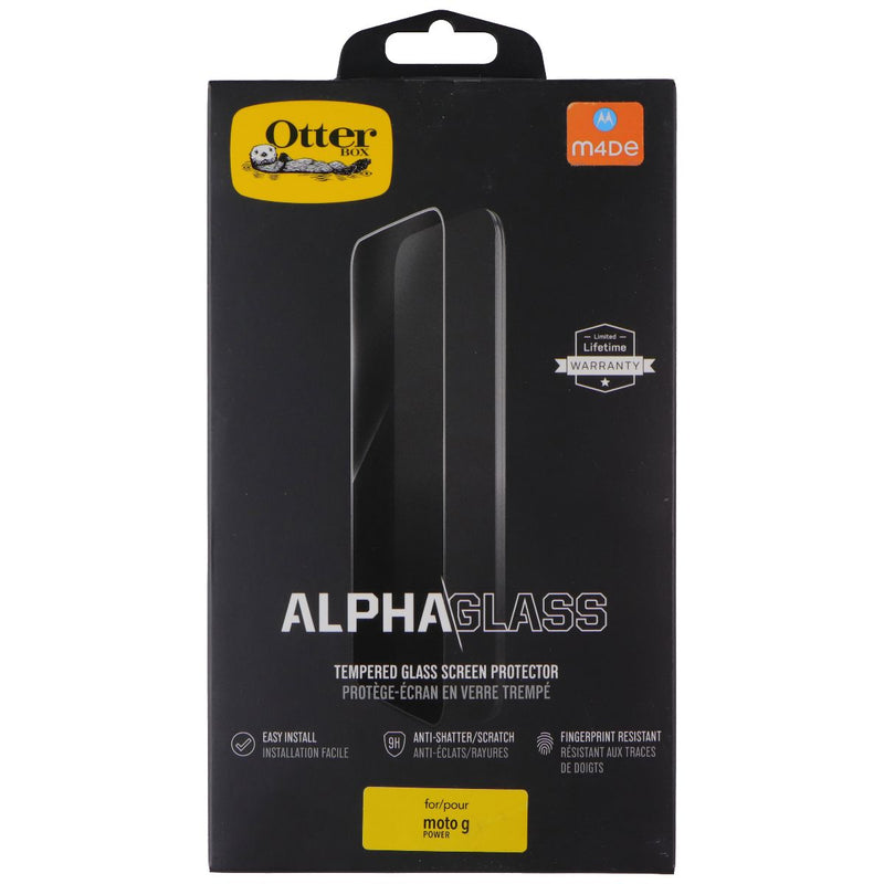 OtterBox Alpha Glass Series Screen Protector for Motorola g Power (2020) - Clear