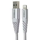 OtterBox (2m/6.6FT) Braided Lightning 8-Pin to USB-A Cable - White