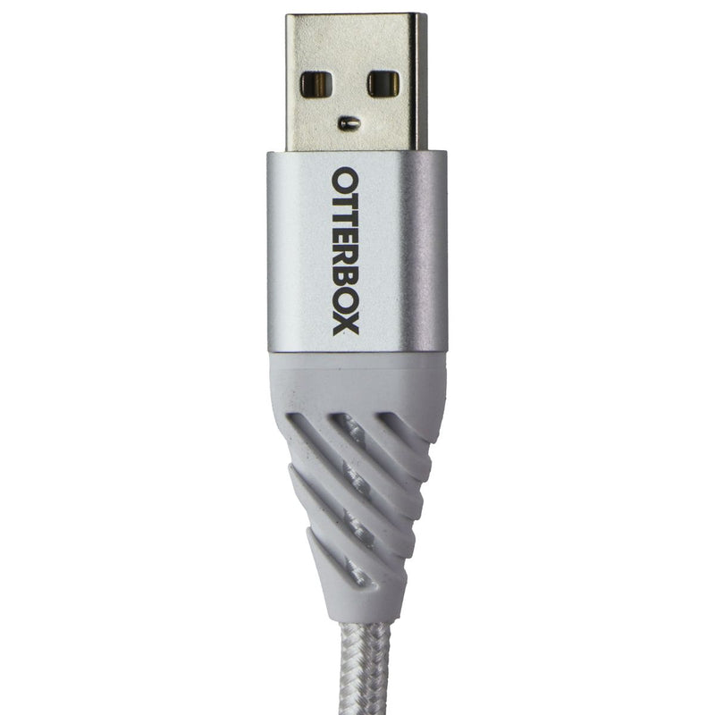 OtterBox (2m/6.6FT) Braided Lightning 8-Pin to USB-A Cable - White